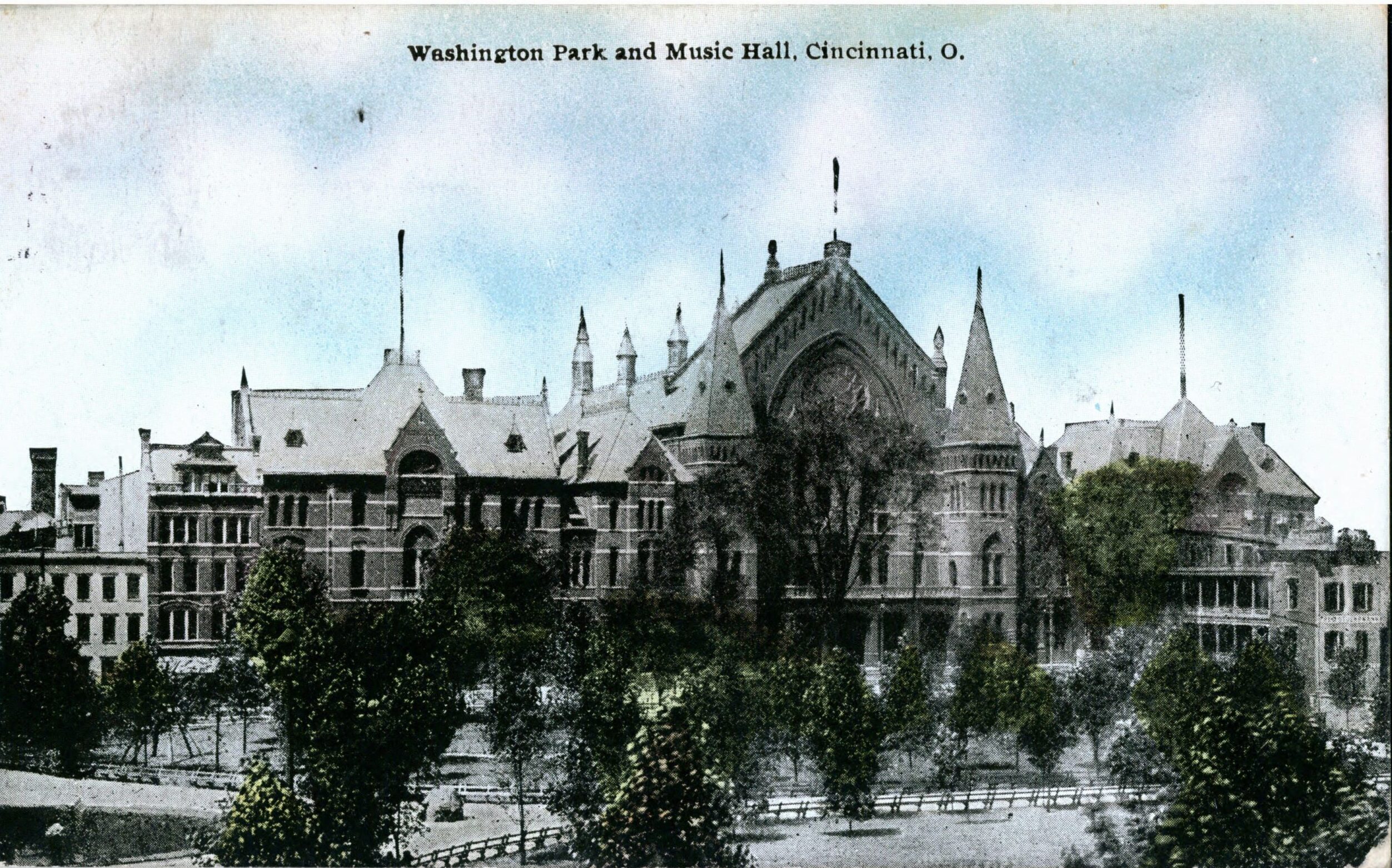 Washington Park and Music Hall, Cincinnati, O.
