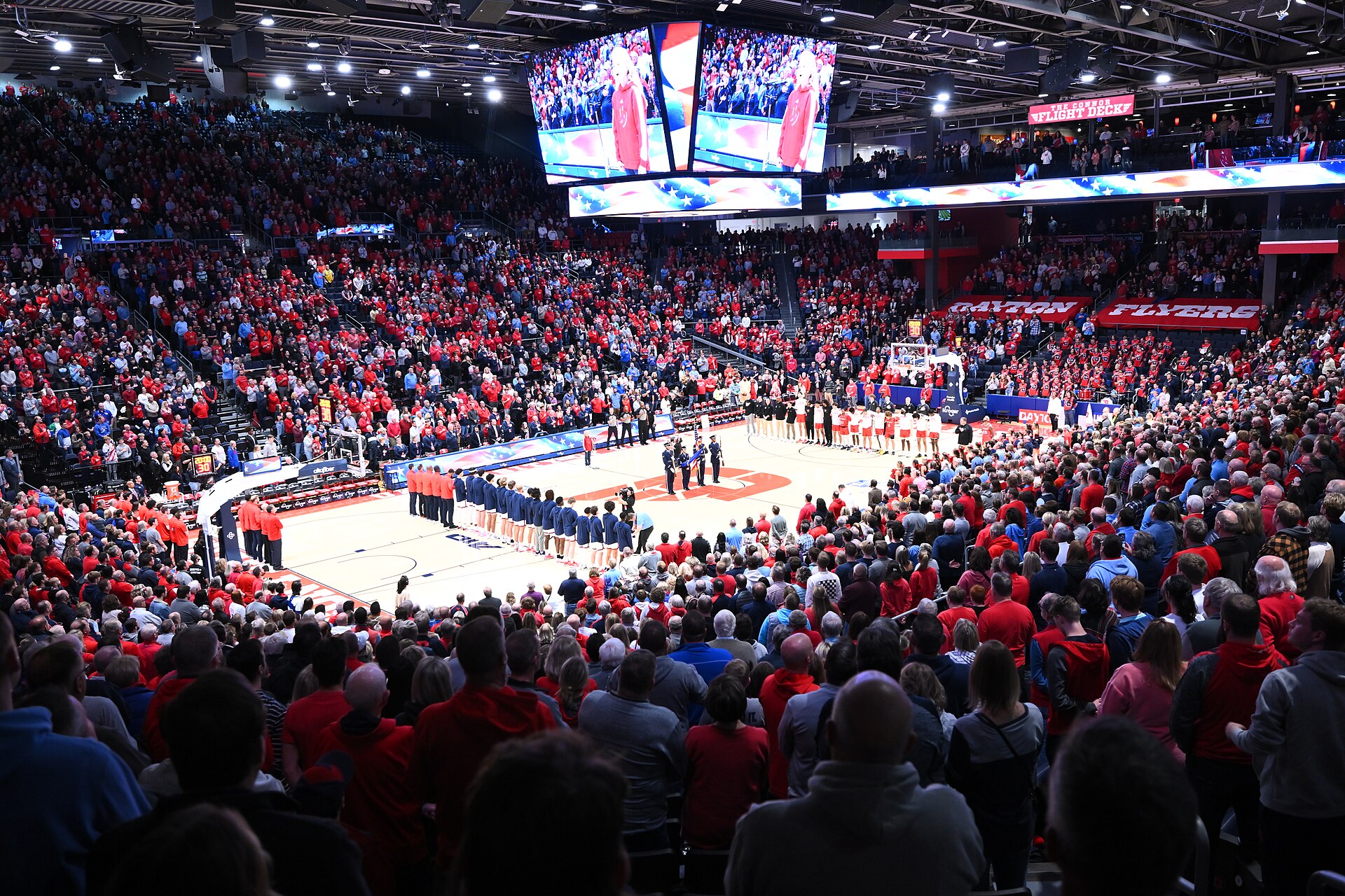 UD Arena University of Dayton Ohio home of Dayton Flyers basketball and the NCAA First Four tournament